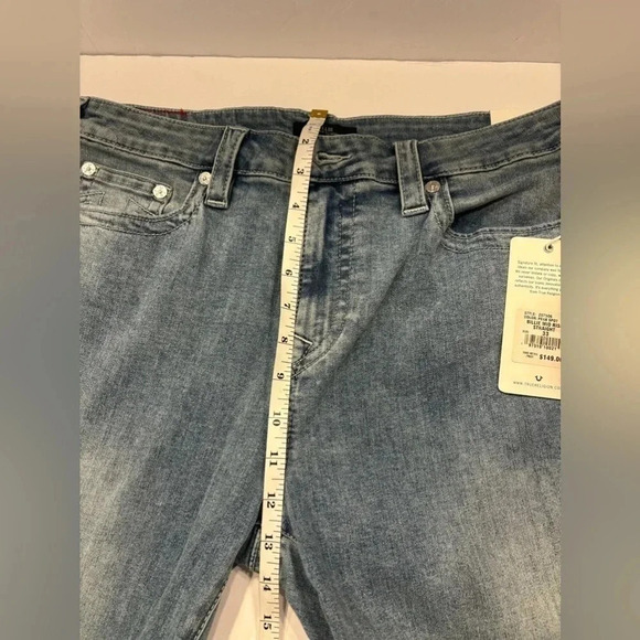 True Religion Originals Women’s Jeans Billie Mid Rise Straight Size 33 NWT - Picture 6 of 16